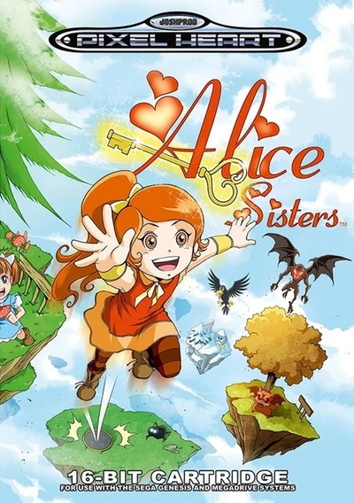 Pochette Alice Sisters version Megadrive