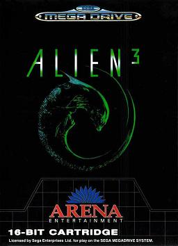 Pochette Alien ³ version Megadrive