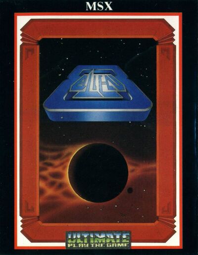 Pochette Alien 8 version MSX