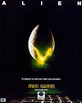 Pochette Alien version Commodore 64