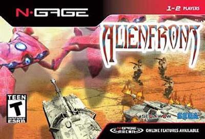 Pochette Alien Front version N-Gage