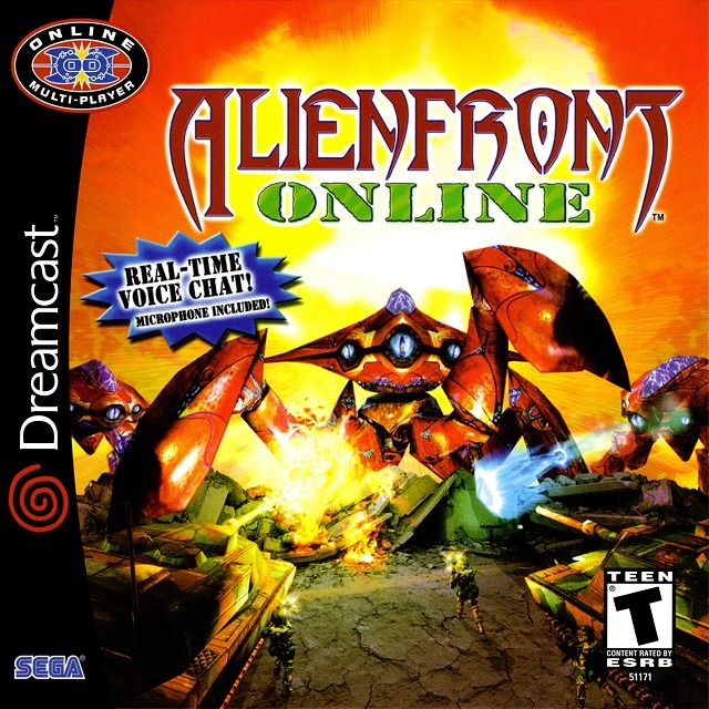 Pochette Alien Front Online version Dreamcast