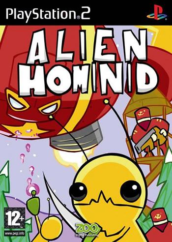 Pochette Alien Hominid version PlayStation 2