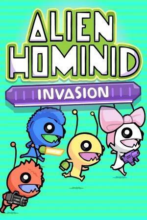 Pochette Alien Hominid Invasion version Switch