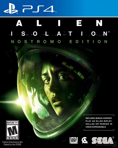 Pochette Alien : Isolation version PlayStation 4