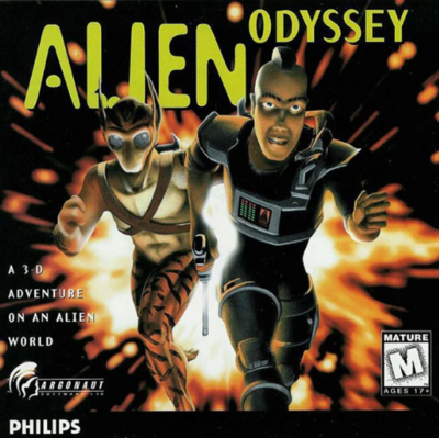 Pochette Alien Odyssey version PC MS-DOS