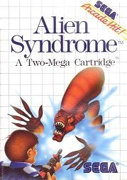 Pochette Alien Syndrome version Master System