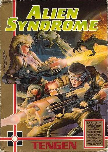 Pochette Alien Syndrome version NES