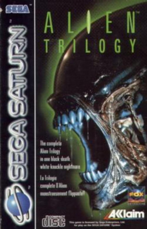 Pochette Alien Trilogy version Saturn