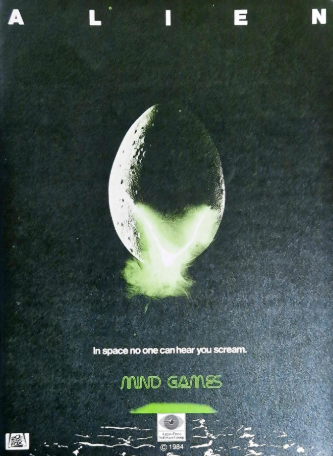 Pochette Alien version ZX Spectrum