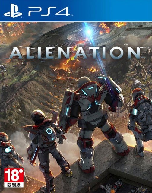 Pochette Alienation version PlayStation 4