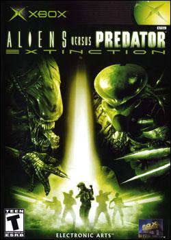 Pochette Aliens vs Predator : Extinction version Xbox