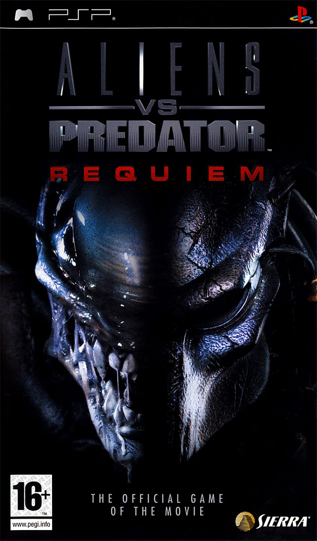 Pochette Aliens vs Predator Requiem version PSP