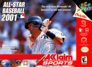Pochette All-Star Baseball 2001 version Nintendo 64
