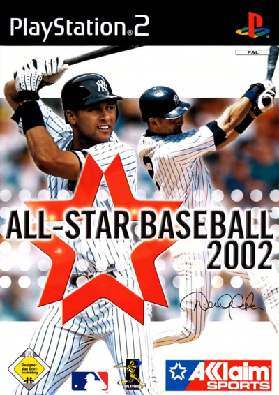 Pochette All-Star Baseball 2002 version PlayStation 2