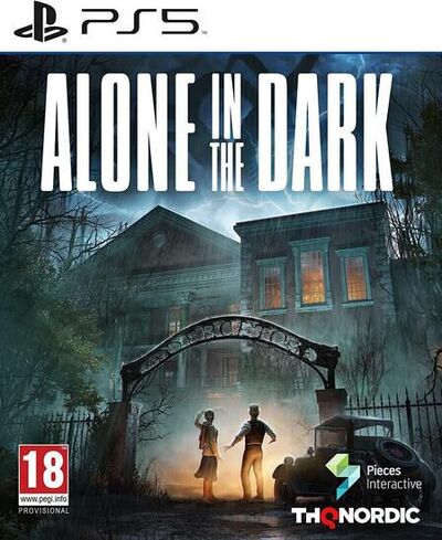 Pochette Alone in the Dark version PlayStation 5