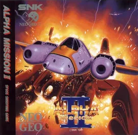 Pochette Alpha Mission II version Neo-Geo CD