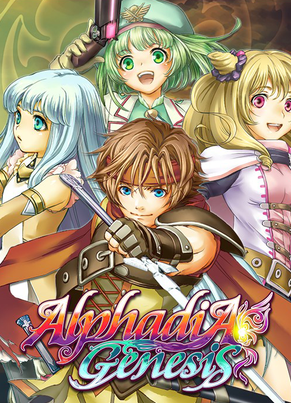 Pochette Alphadia Genesis version Switch