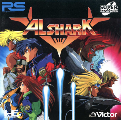 Pochette Alshark version PC-Engine