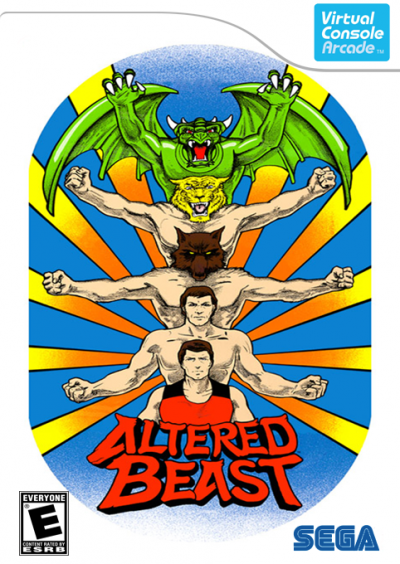 Pochette Altered Beast version Wii
