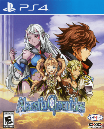 Pochette Alvastia Chronicles version PlayStation 4