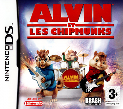 Pochette Alvin et les Chipmunks : le jeu version DS