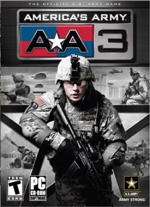Pochette America's Army 3 version PC Windows