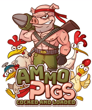 Pochette Ammo Pigs : Cocked and Loaded version Switch
