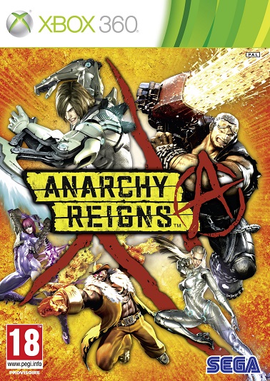 Pochette Anarchy Reigns version Xbox 360