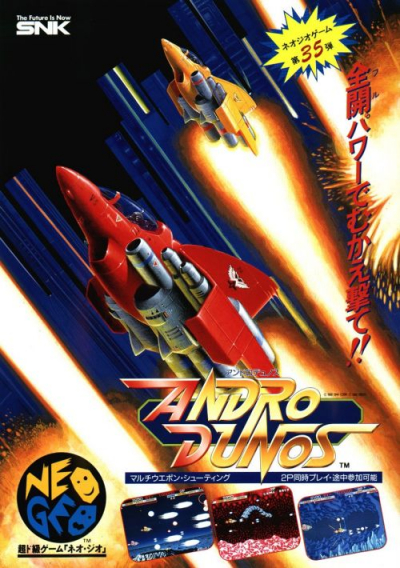 Pochette Andro Dunos version Neo Geo