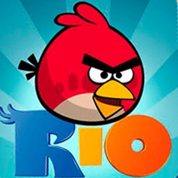 Pochette Angry Birds Rio version Android