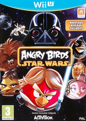 Pochette Angry Birds Star Wars version Wii U