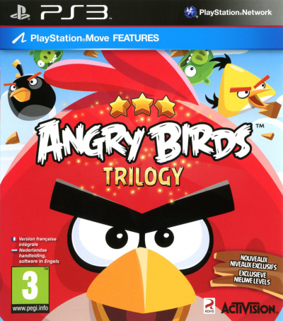Pochette Angry Birds Trilogy version PlayStation 3