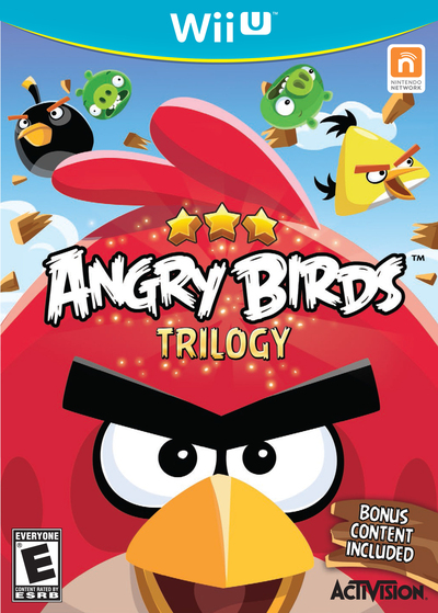 Pochette Angry Birds Trilogy version Wii U