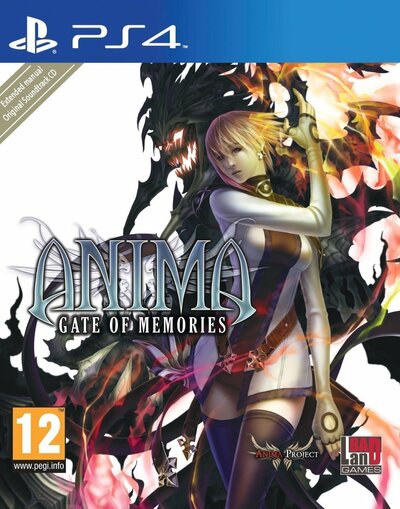 Pochette Anima : Gate of Memories version PlayStation 4