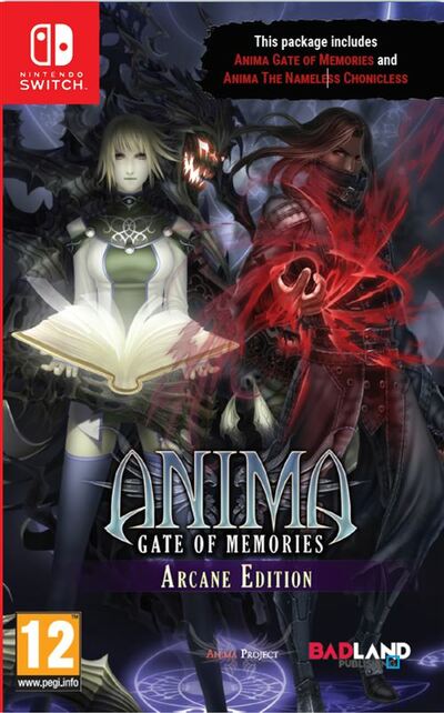 Pochette Anima : Gate of Memories version Switch
