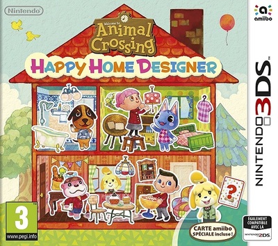 Pochette Animal Crossing : Happy Home Designer version 3DS