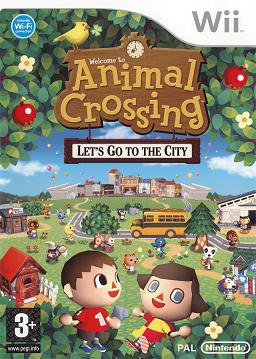 Pochette Animal Crossing : Let's Go to the City version Wii