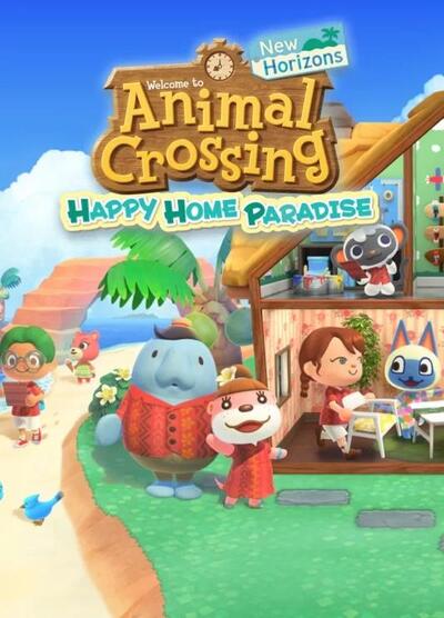 Pochette Animal Crossing : New Horizons - Happy Home Paradise version Switch