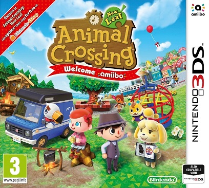 Pochette Animal Crossing : New Leaf version 3DS