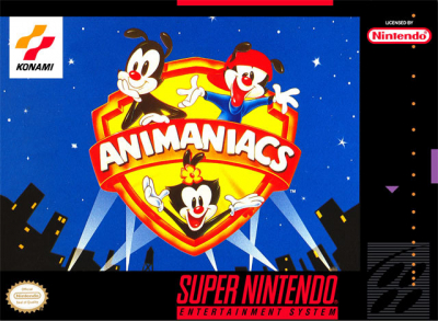 Pochette Animaniacs version Super Nintendo