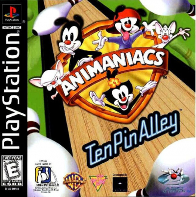 Pochette Animaniacs Ten Pin Alley version PlayStation
