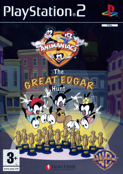 Pochette Animaniacs : The Great Edgar Hunt version PlayStation 2