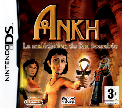 Pochette Ankh : la malédiction du Roi Scarabée version DS