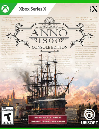 Pochette Anno 1800 version Xbox Series X/S