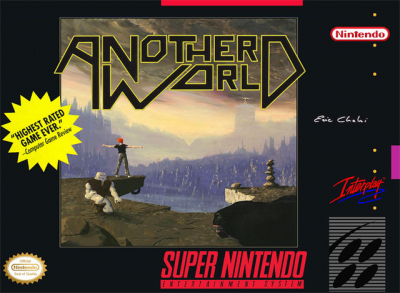 Pochette Another World version Super Nintendo