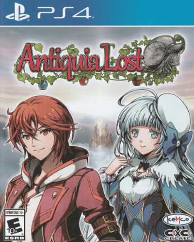Pochette Antiquia Lost version PlayStation 4