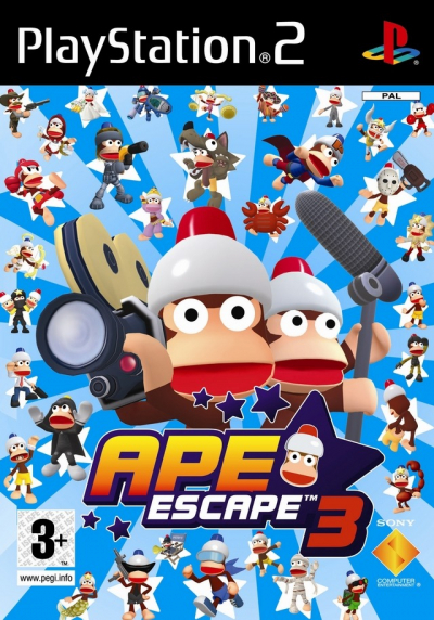 Pochette Ape Escape version PlayStation 3