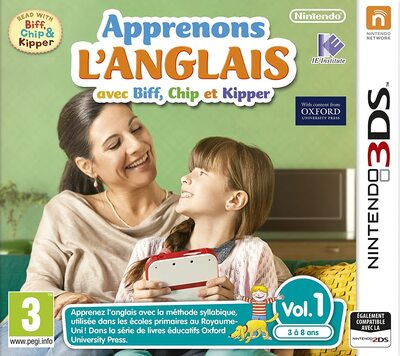 Pochette Apprenons l'anglais avec Biff, Chip et Kipper - Vol. 1 version 3DS