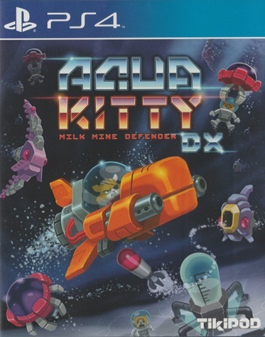 Pochette Aqua Kitty - Milk Mine Defender DX version PlayStation 4